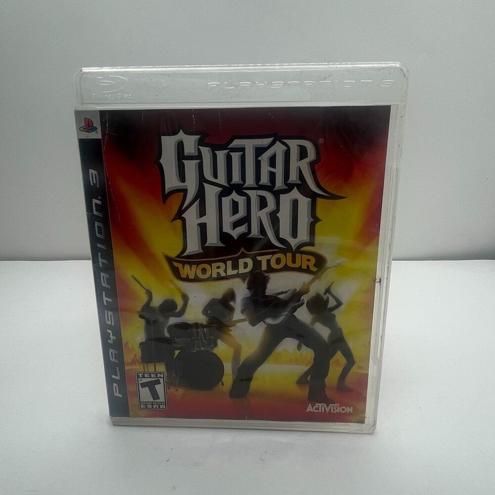 Guitar Hero World Tour PS3 (Sony PlayStation 3, 2008) Complete W/ Manual